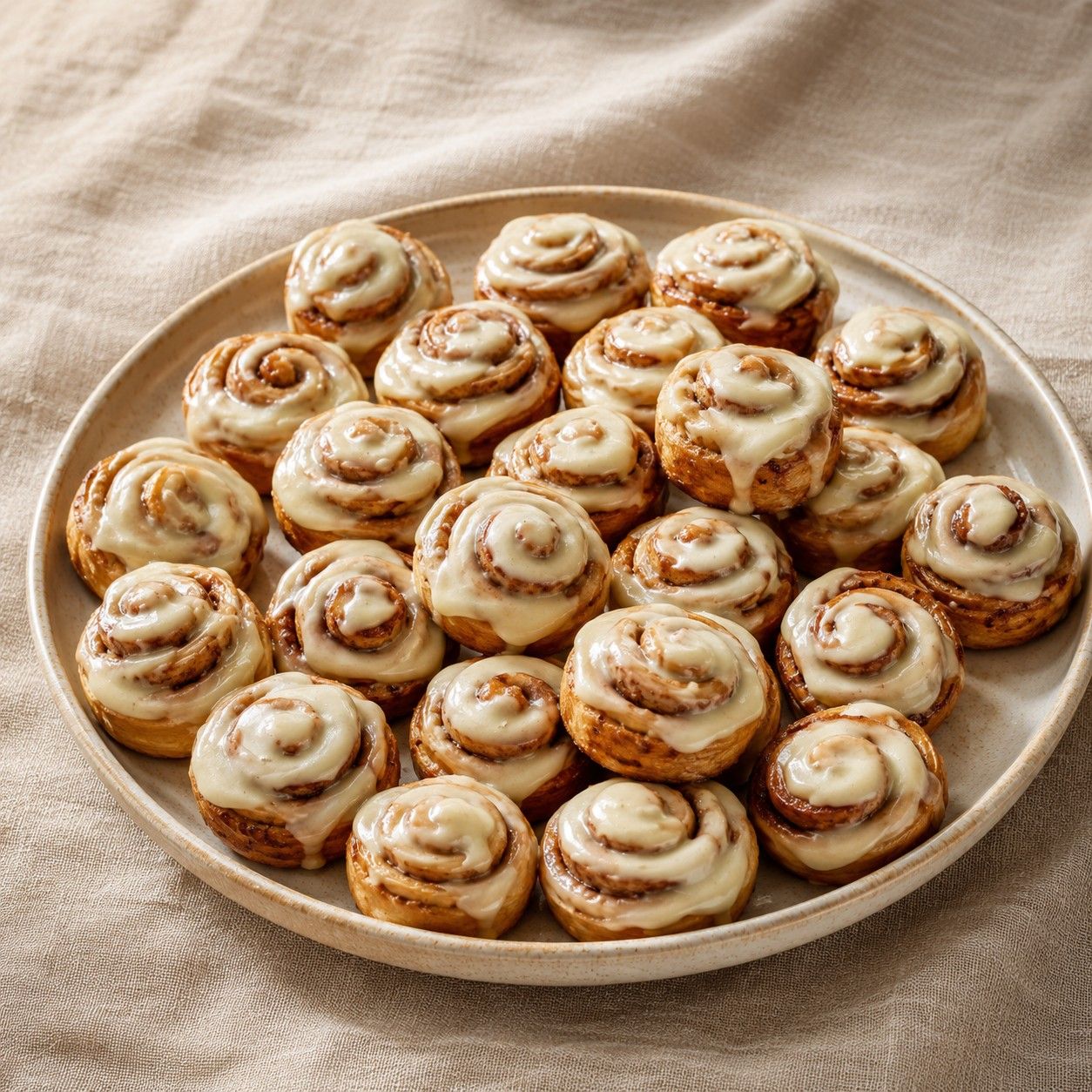 Mini roles de canela